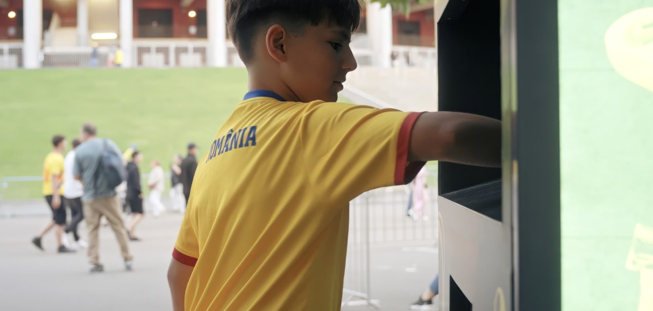 suporterii care recicleaza la arena nationala