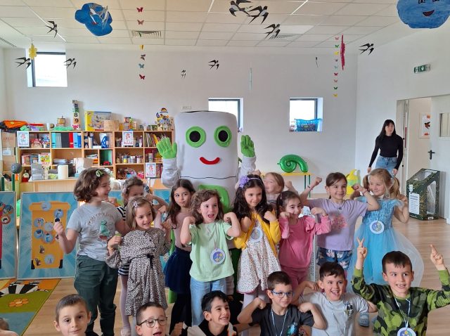 harta reciclarii in scoli