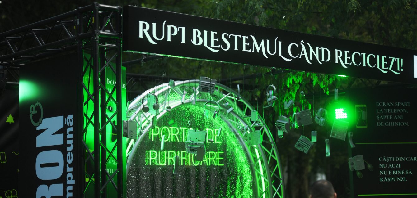 Rupi blestemul când reciclezi UNTOLD